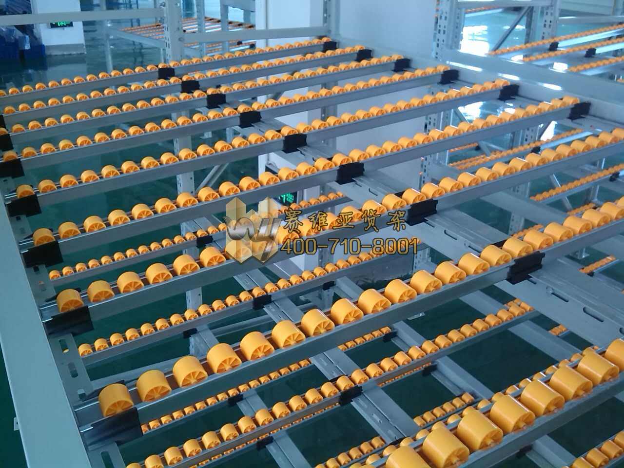 先進(jìn)先出之流利式貨架--合理的儲存！